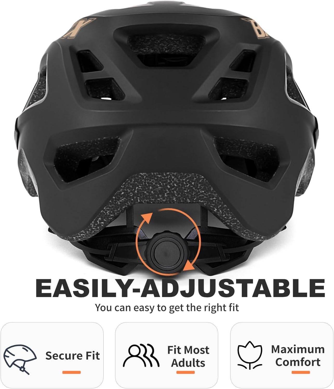 NTA 8776 E-Bike & Mountain Bike Helmet for Adults Youth, E-MTB Cycling Helmet for Men Women (51-61CM)