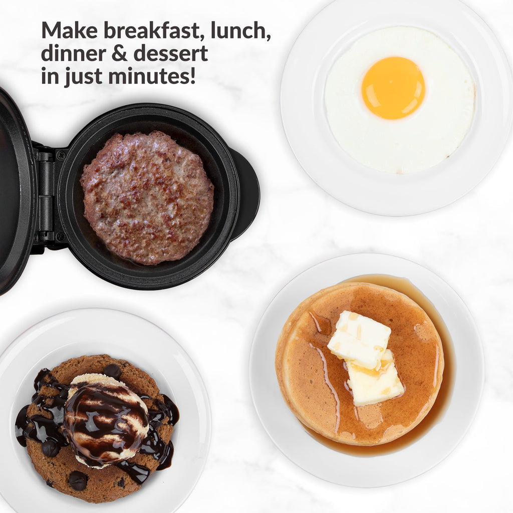 550-Watt Red Pancake Griddle