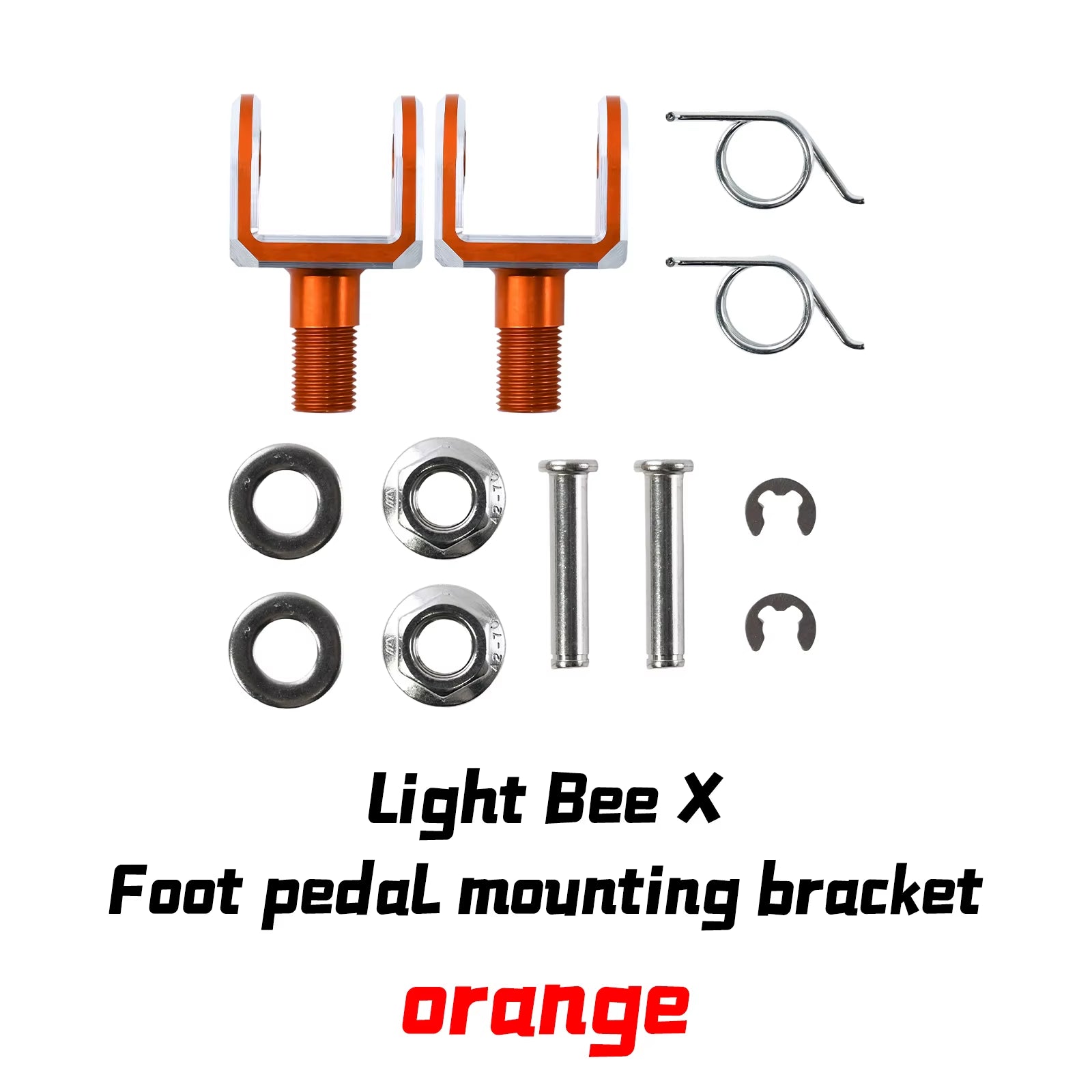 For Surron Pegs Foot Pedal Light Bee X New Customized Modified Pedals Footpegs for Surron Ebikes Accessories Motorcycles