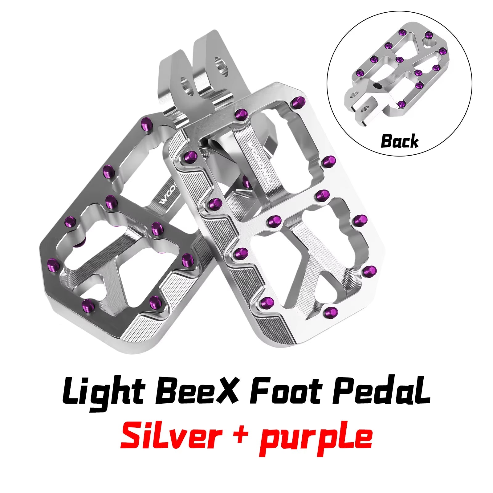 For Surron Pegs Foot Pedal Light Bee X New Customized Modified Pedals Footpegs for Surron Ebikes Accessories Motorcycles
