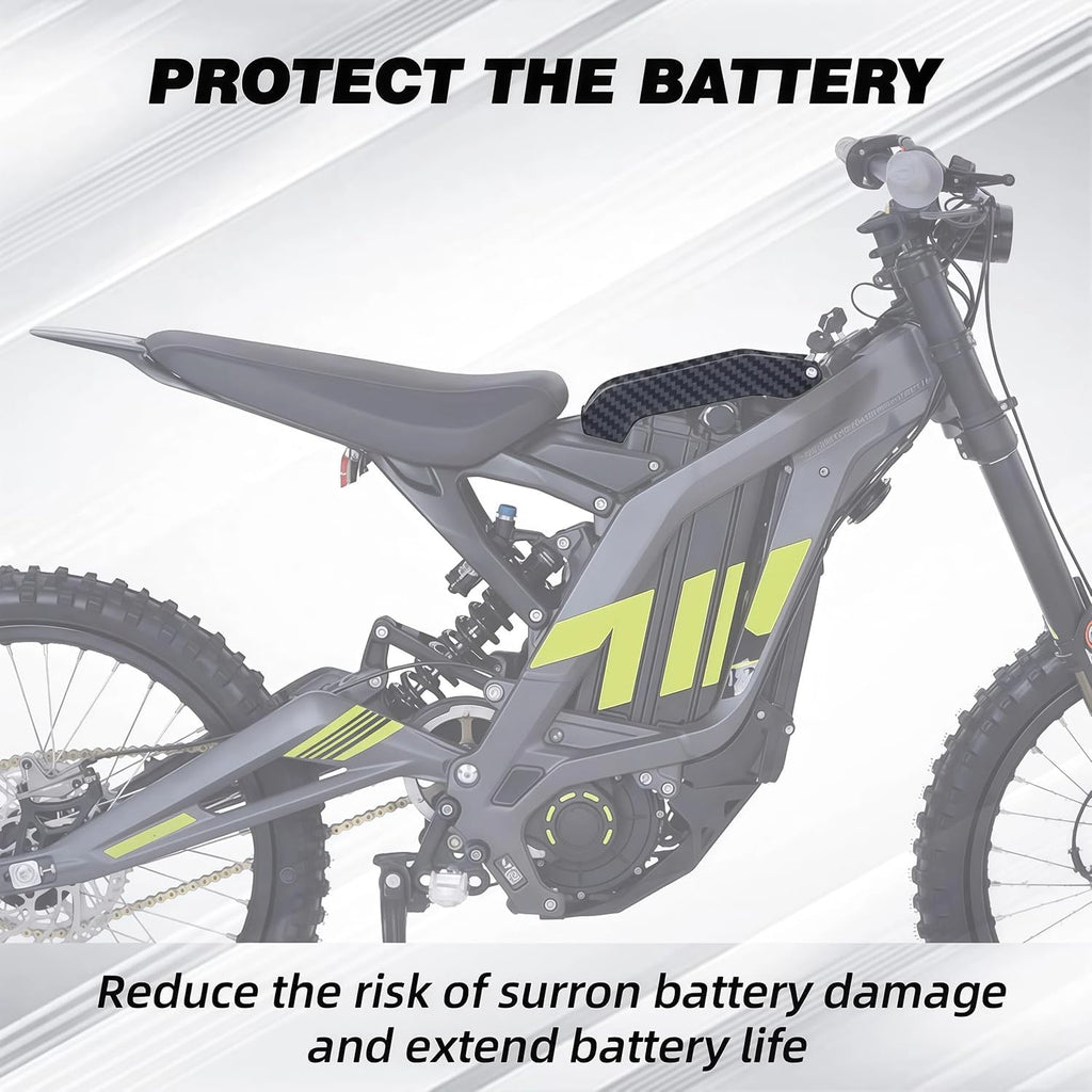 Sur Ron Battery Cover Carbon Fiber Pattern for Surron Light Bee X/S Electric Dirt Bike