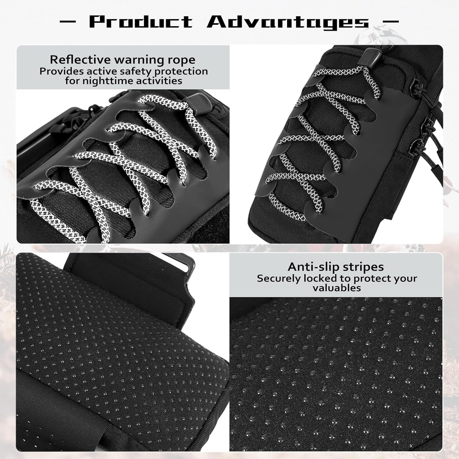 Universal Frame Bag for Electric Dirt Bike - Front Storage Battery Cover Bag Fits Surron/Talaria/E-Ride Pro, Motorcycle Phone Pouch & Battery Bag for Daily Necessities