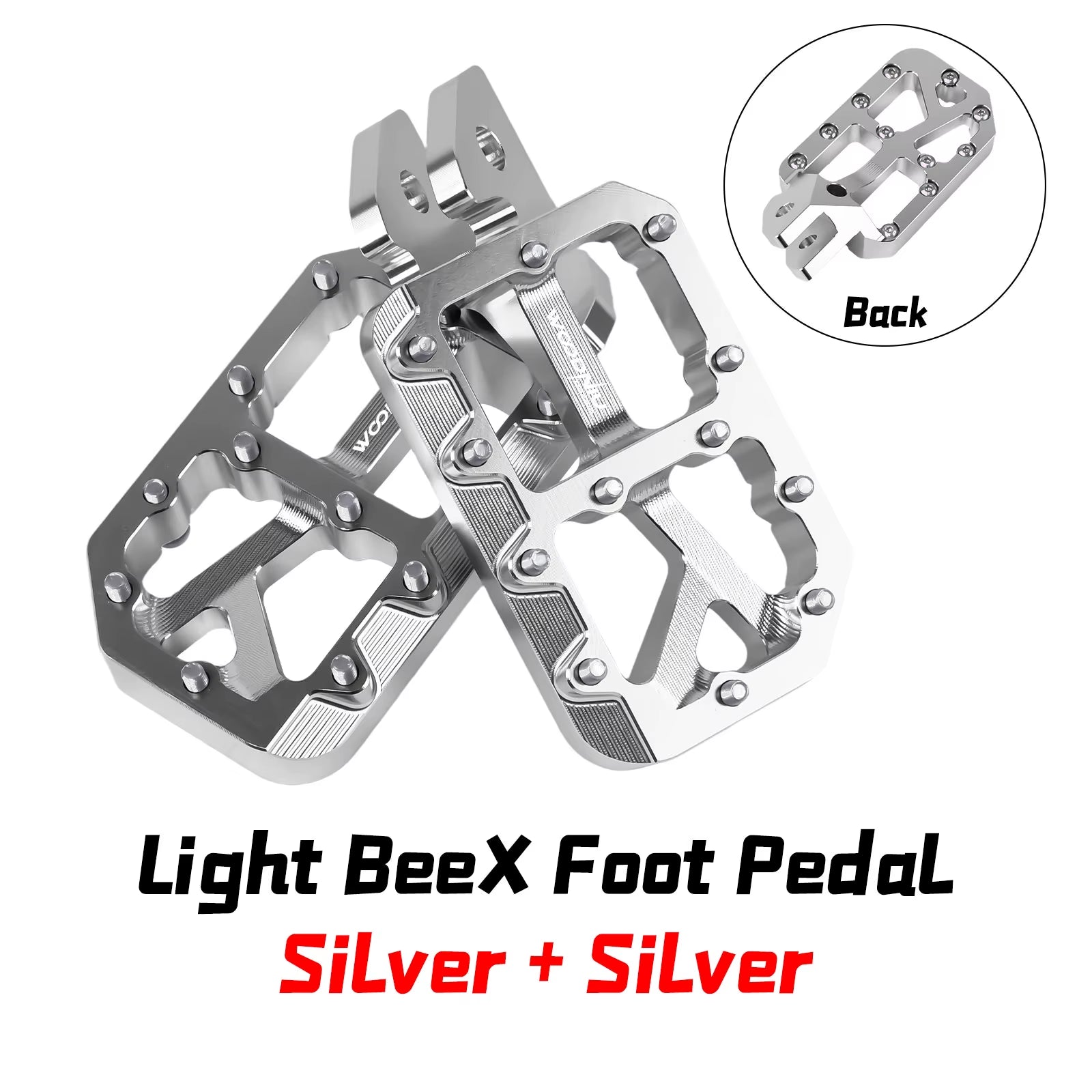 For Surron Pegs Foot Pedal Light Bee X New Customized Modified Pedals Footpegs for Surron Ebikes Accessories Motorcycles