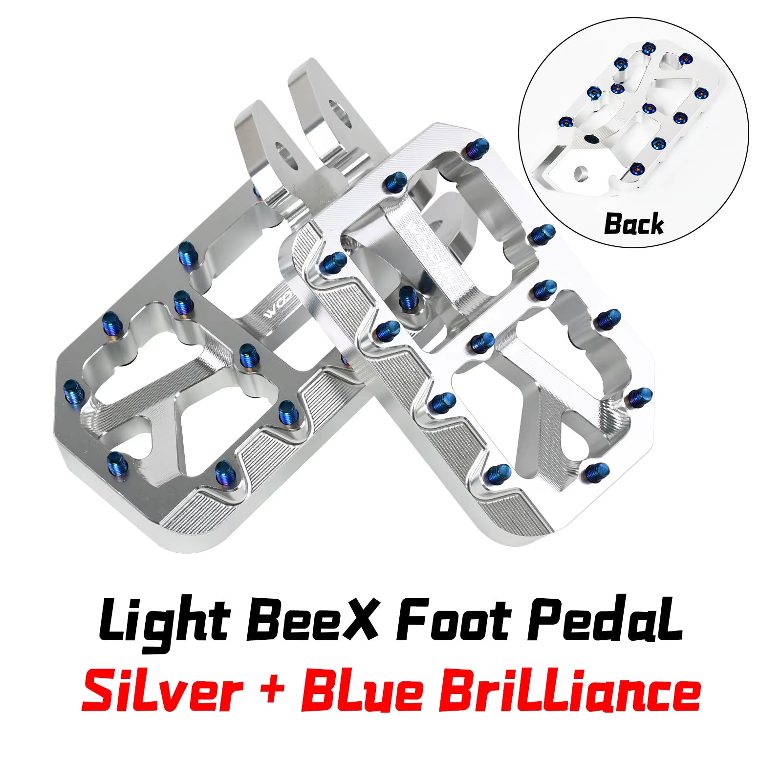 For Surron Pegs Foot Pedal Light Bee X New Customized Modified Pedals Footpegs for Surron Ebikes Accessories Motorcycles