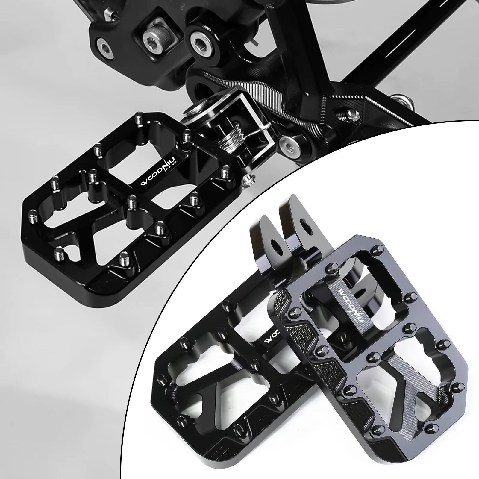 For Surron Pegs Foot Pedal Light Bee X New Customized Modified Pedals Footpegs for Surron Ebikes Accessories Motorcycles