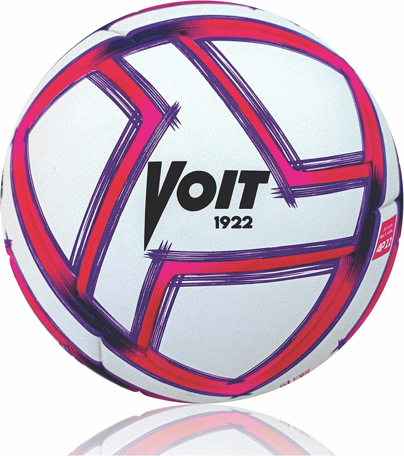 Soccer Ball Size 5, FIFA Quality Heat-Sealed Pink Ball for Liga MX Soccer Balls - 20-Panel Butyl Bladder Design - Play Bold with Purpose on Every Match with Iconic Pink Soccer Ball