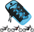 Phone Bag for Ebike, Pouch Fits for Surron Light Bee/Talaria/X160/X260/E Ride Pro/Surron Ultra Bee Edirt Bike, Motorcycle Front Battery Frame Cover Storage Bag for Electric Dirt Bikes (Blue)