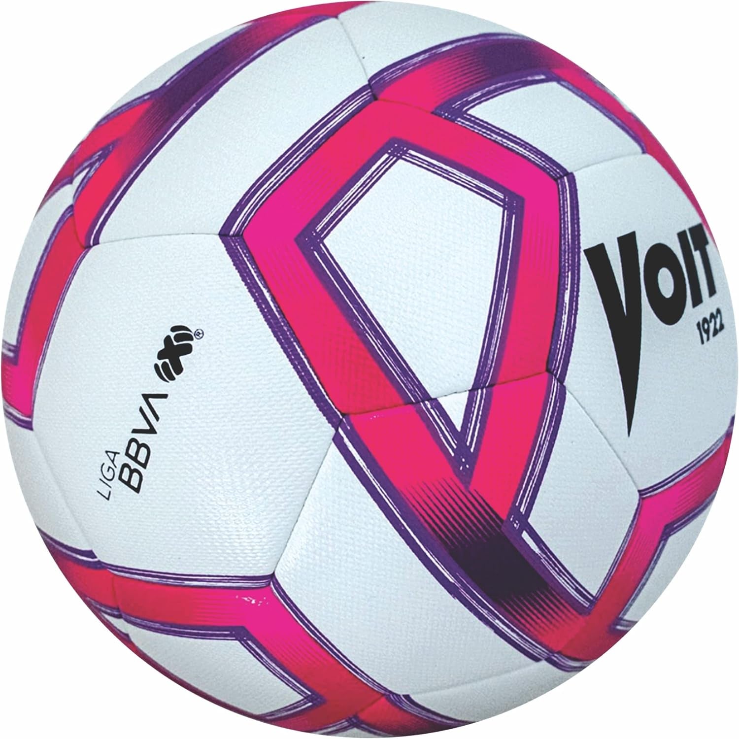 Soccer Ball Size 5, FIFA Quality Heat-Sealed Pink Ball for Liga MX Soccer Balls - 20-Panel Butyl Bladder Design - Play Bold with Purpose on Every Match with Iconic Pink Soccer Ball