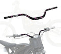 31.8Mm Riser Handlebar with Decal for Surron Light Bee X Lbx/Talaria X3 XXX Sting MX3 R MX4/E Ride Pro SR S Ss/Rawrr Mantis,7075 Aluminum Heighten Handle Bar for Electric Dirt Bike