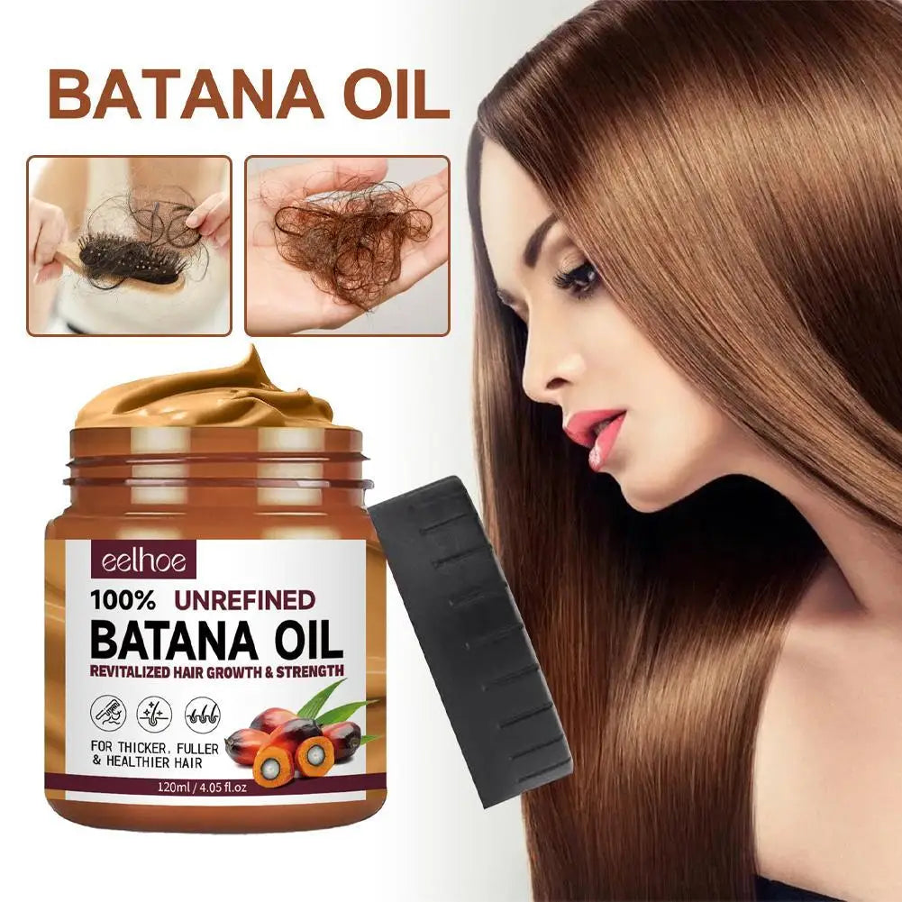 100% Pure Biologisch Haarmasker Batana Olie Haargroei Olie Natuurlijke Behandeling Voeding Verminder Haarverlies Anti-Breaking