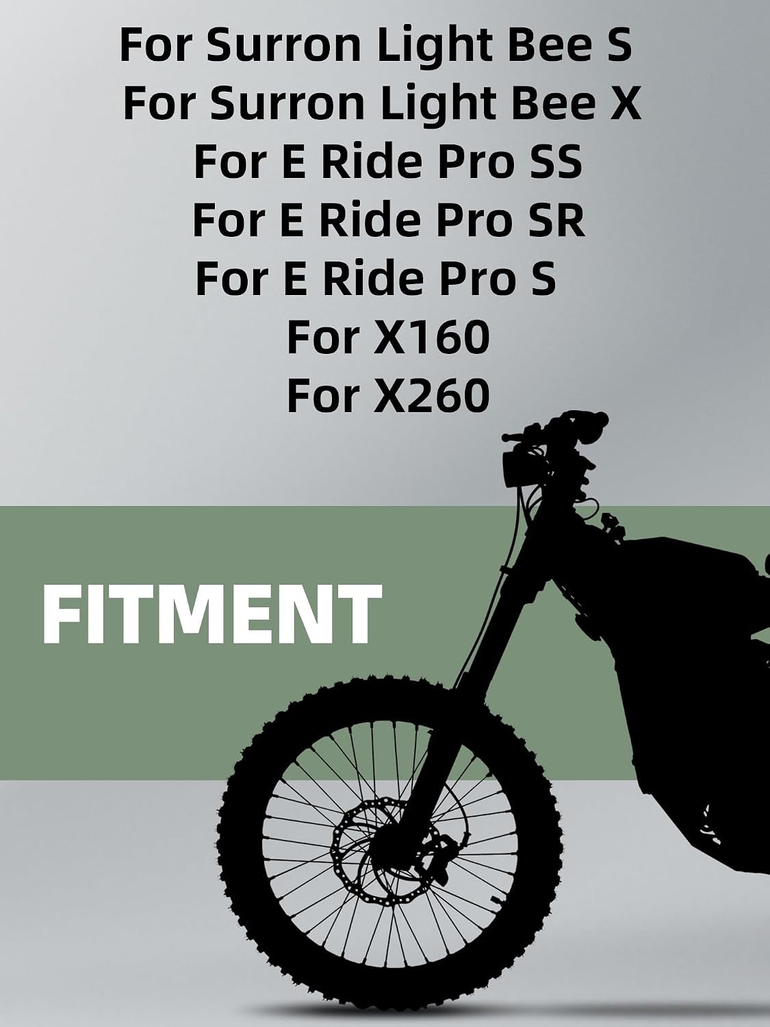 Kickstand for Edirt Bike,Cnc Foot Pegs Kick Stand for Electric Dirt Bike Surron Light Bee X and S/E Ride Pro S SS Sr/Talaria Sting/X160/X260-Blue
