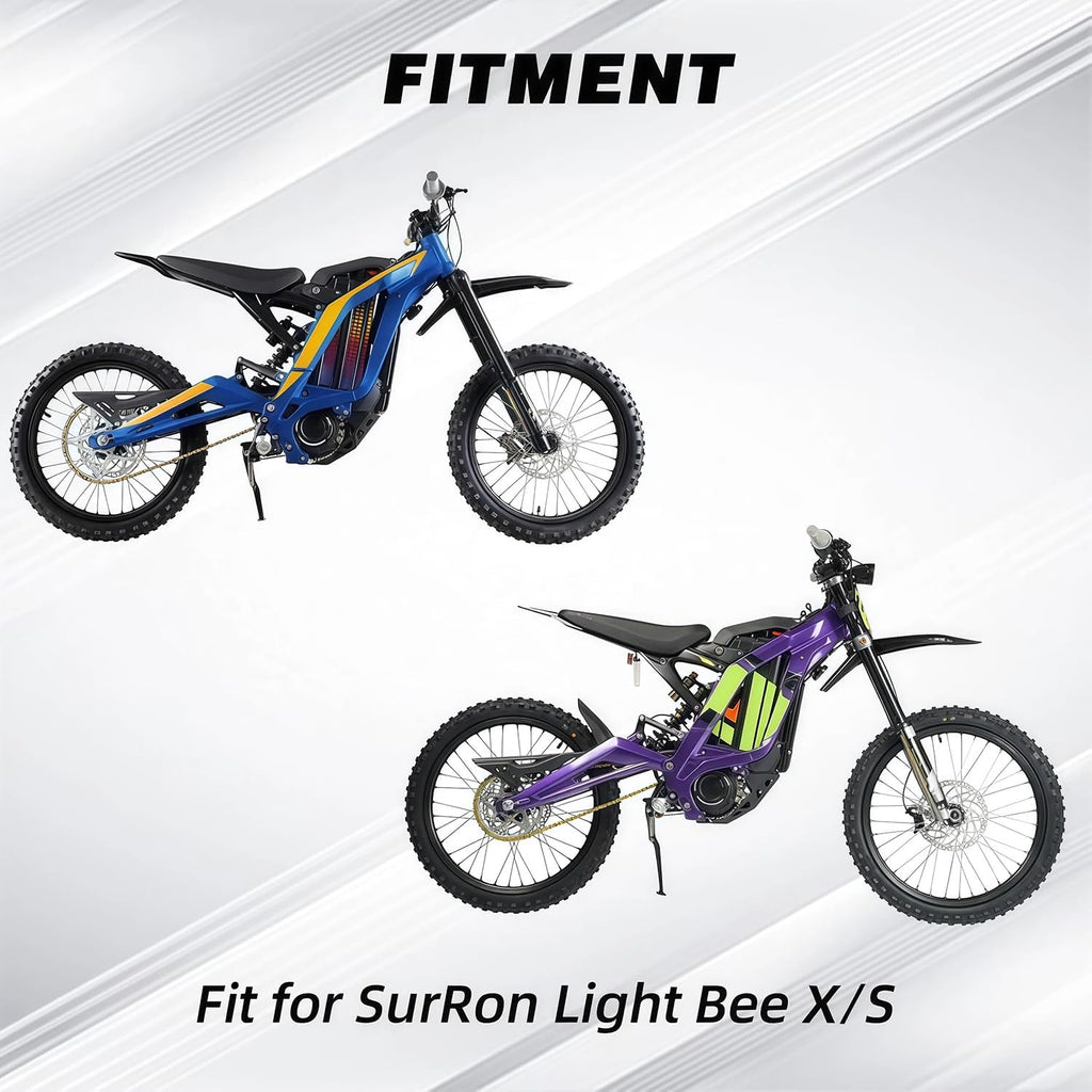 Sur Ron Battery Cover Carbon Fiber Pattern for Surron Light Bee X/S Electric Dirt Bike