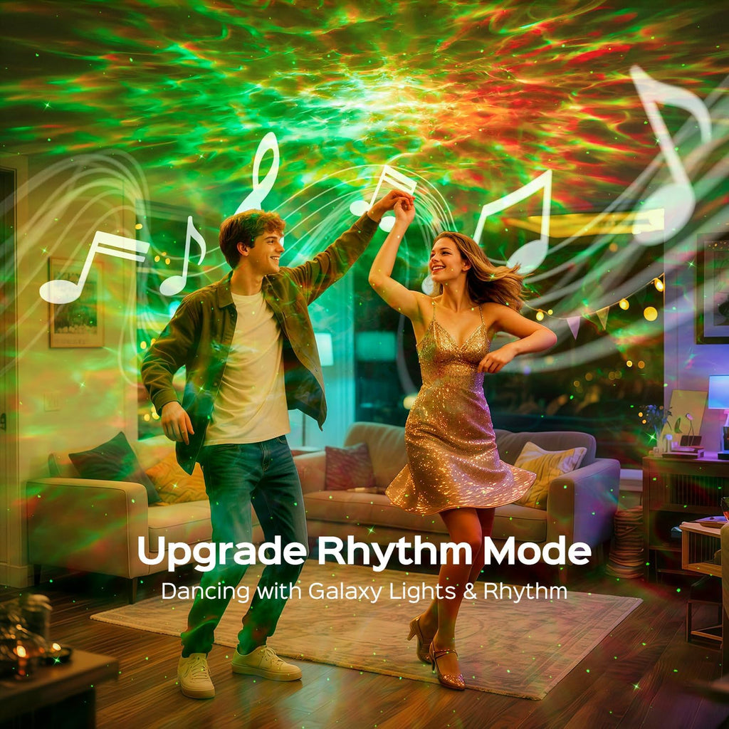 360 Game Lights Galaxy Projector Gaming Accessories Gaming Room Decor Green Star Bluetooth Speaker+15 White Noise Man Cave Accessories Cool Gifts for Men Birthday Gift Cool Stuff for Teen Boy