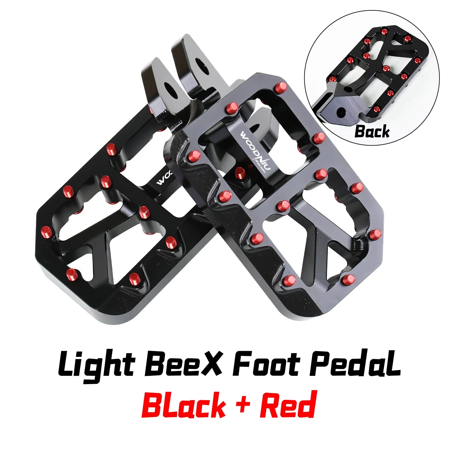 For Surron Pegs Foot Pedal Light Bee X New Customized Modified Pedals Footpegs for Surron Ebikes Accessories Motorcycles