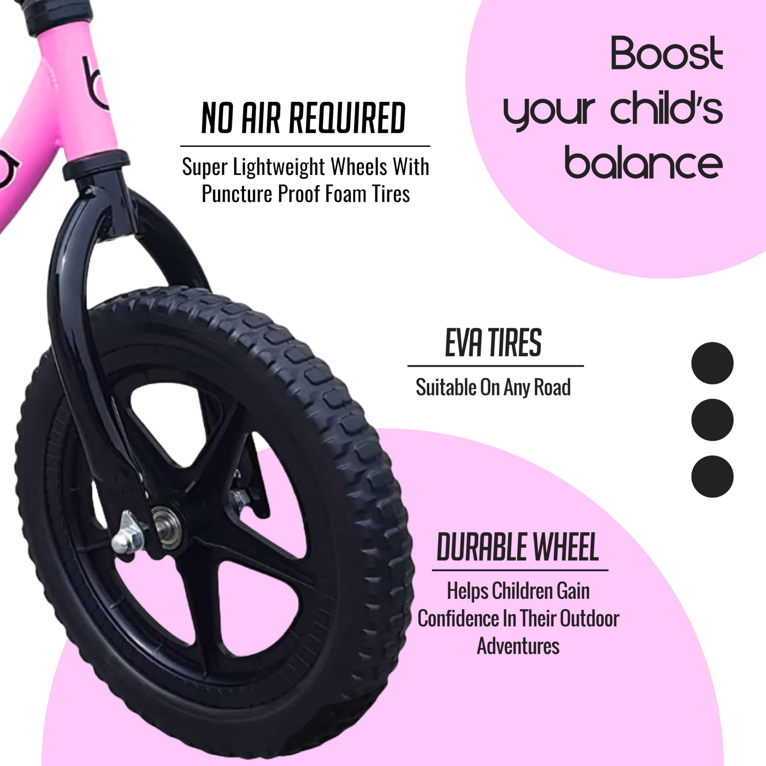 Banana Lt Balance Bike - Lightweight Toddler Bike for 2 3 4 and 5 Year Old | 1