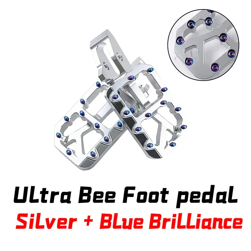 For SURRON Ultra Bee Motorcycles Foot Pedal New Customized Modified Pedals Foot Pegs E-Bikes for Surron Motorcycles Accessories