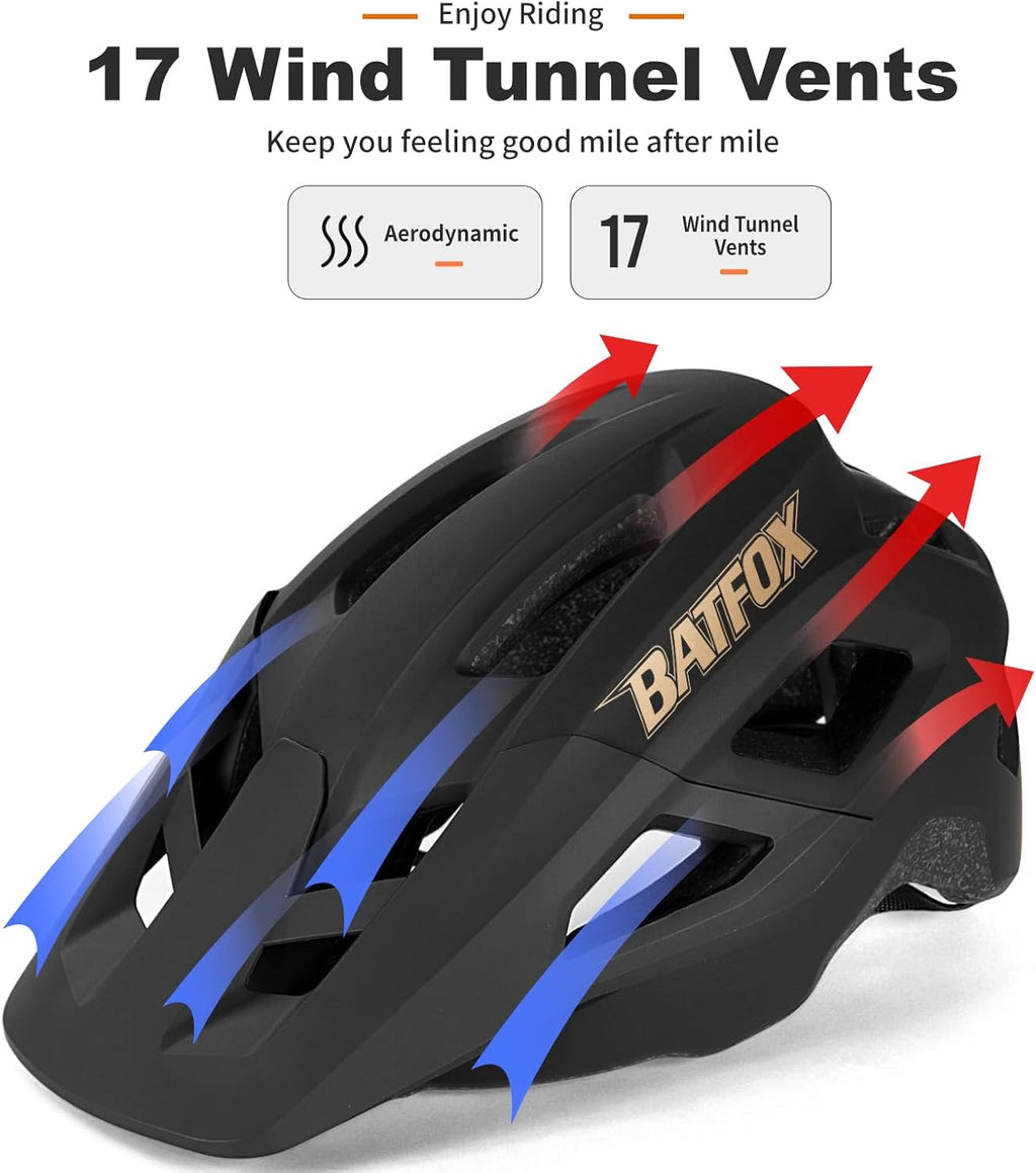 NTA 8776 E-Bike & Mountain Bike Helmet for Adults Youth, E-MTB Cycling Helmet for Men Women (51-61CM)