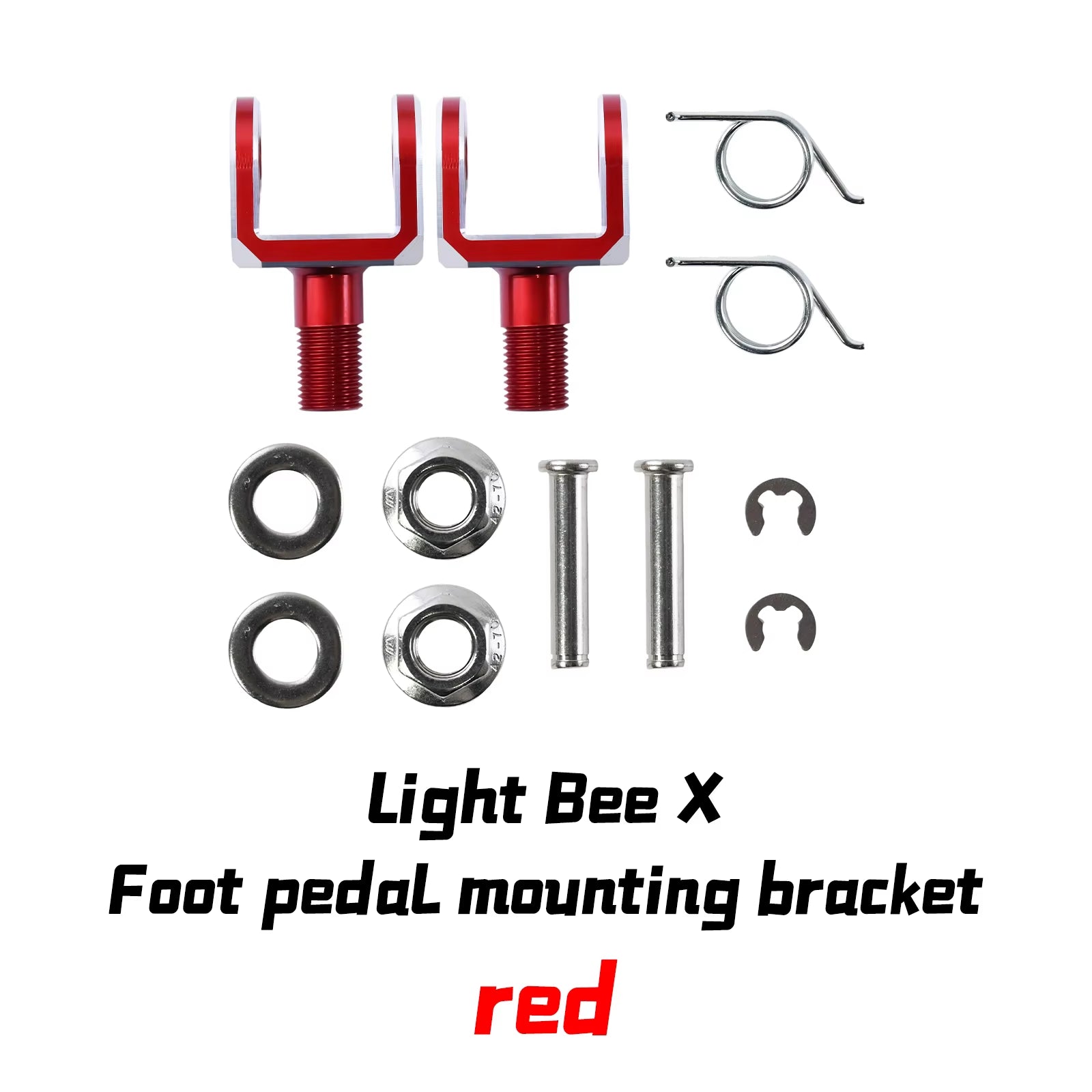 For Surron Pegs Foot Pedal Light Bee X New Customized Modified Pedals Footpegs for Surron Ebikes Accessories Motorcycles