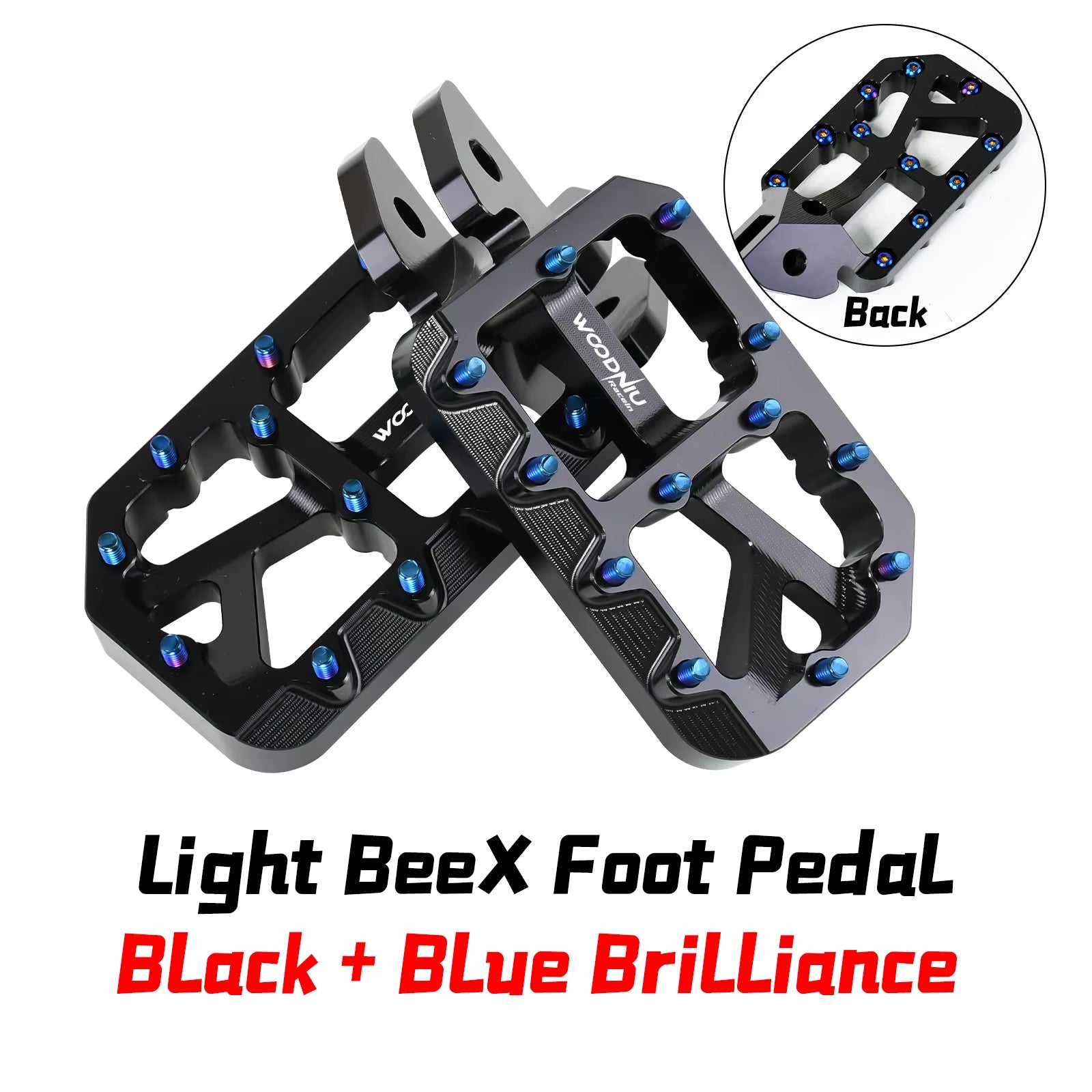 For Surron Pegs Foot Pedal Light Bee X New Customized Modified Pedals Footpegs for Surron Ebikes Accessories Motorcycles