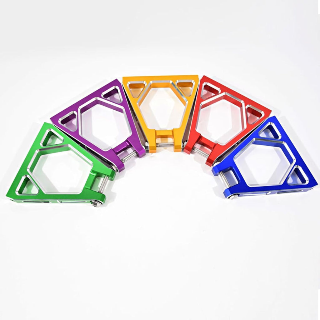 Rear Shock Absorbing Triangle Bracket for Surron Light Bee X S/Segway X160 X260, Rear Shock Suspension Triangle Linkage for Sur Ron Electric Dirt Bike Motorcycle Accessories (Blue)