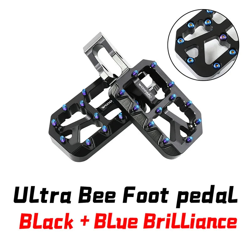 For SURRON Ultra Bee Motorcycles Foot Pedal New Customized Modified Pedals Foot Pegs E-Bikes for Surron Motorcycles Accessories