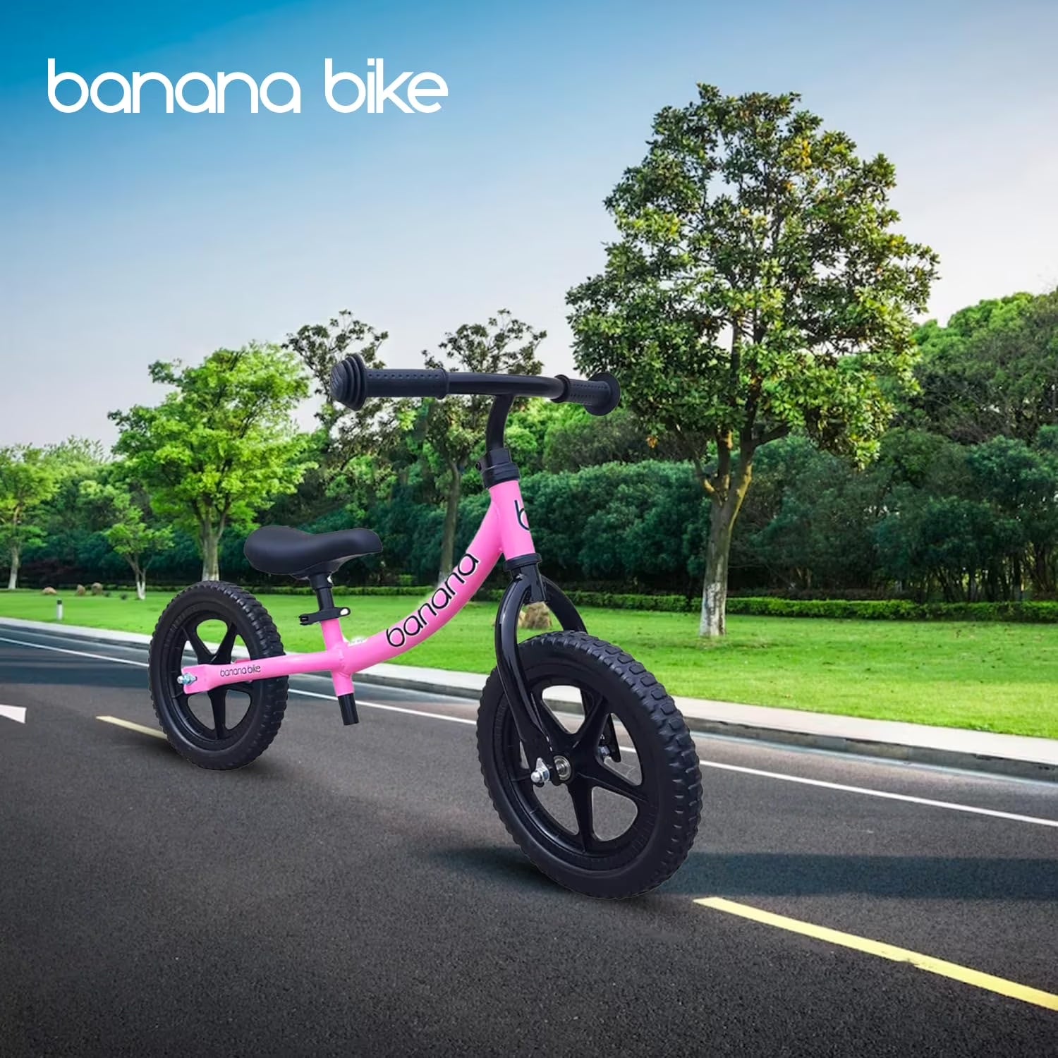 Banana Lt Balance Bike - Lightweight Toddler Bike for 2 3 4 and 5 Year Old | 1