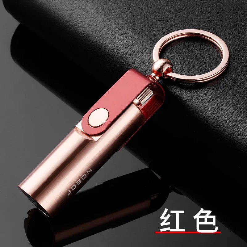 10000 Matches Keychain Lighter Portable Outdoor Torch Creative Smoking Accessories Cool Gift for Men，Cigarette Accessories Tool